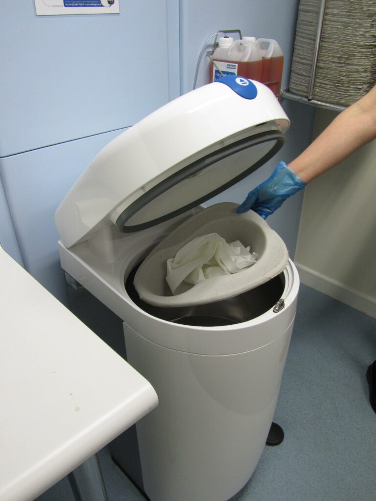 Prosta utylizacja odpadów ludzkich w szpitalu