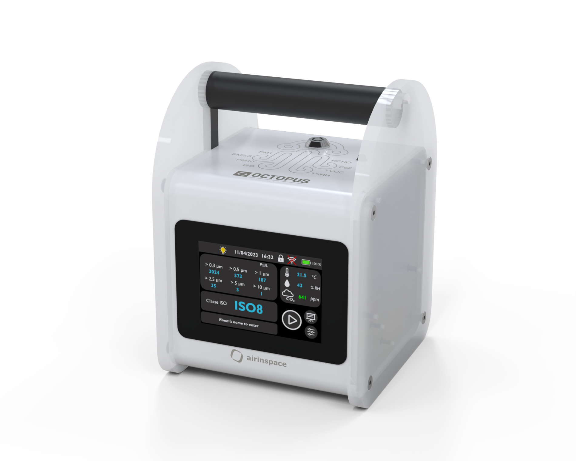 OCTOPUS Diagnostyka jakości powietrza w pomieszczeniach